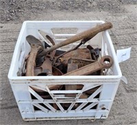 Crate of Assorted Vintage Items