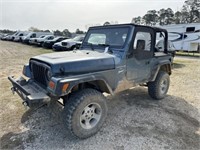 465) '97 Jeep Wrangler - REBUILT TITLE