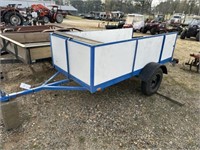 136) 4' x 8' homemade trailer-BS ONLY