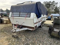 274) 1984 Scamper camping trailer - no heater