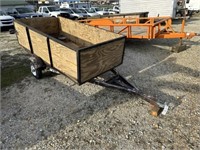 399) 4'x8' trailer- new tires & wheels-BS ONLY