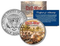 American Civil War Battle of Antietam JFK Coin