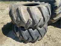 1209) 4 Used Skidder tires Firestone 28LB26 -