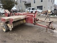 New Holland 310 square baler w/ bale thrower