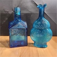 Blue bottles  - Wheaton & other