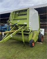 1301) CLAAS Rollout 66 round baler - works good