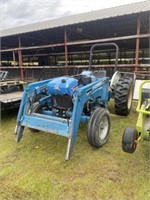 1350) Ford 3430 tractor w/ frontend loader- runs