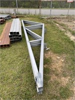 1611) 2- 15' loafing shed trusses- for 10-12' shed