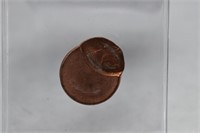 Lincoln Cent Struck Off-Center Mint Error