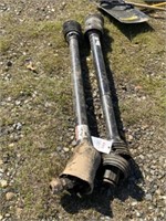 387) 2pt drive shafts