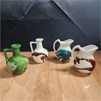 Paden City pottery pitchers