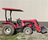 2012 Mahindra 4010 Tractor w/ Front End Loader