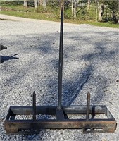 Hay Fork Tractor Attachment