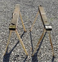 2pc Folding Sawhorses