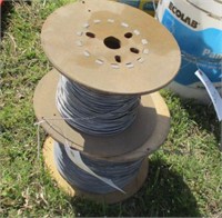 216) 2 rolls of electric fence wire