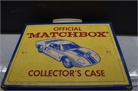 Official Matchbox Collector's Case w/ cars, etc