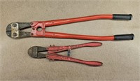 2pc Bolts Cutters: Porter & Boston