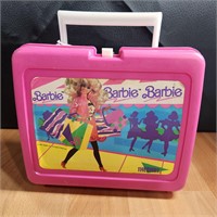 Theemos Barbie lunch box and thermos.