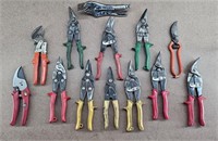 13pc Snip Cutter Shear Collection