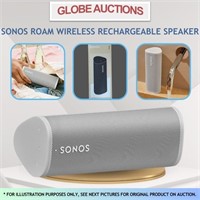 SONOS ROAM WIRELESS RECHARGEABLE SPEAKER(MSP:$230)