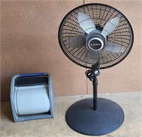 18" Lasko Fan on Stand & Squirrel Cage Fan