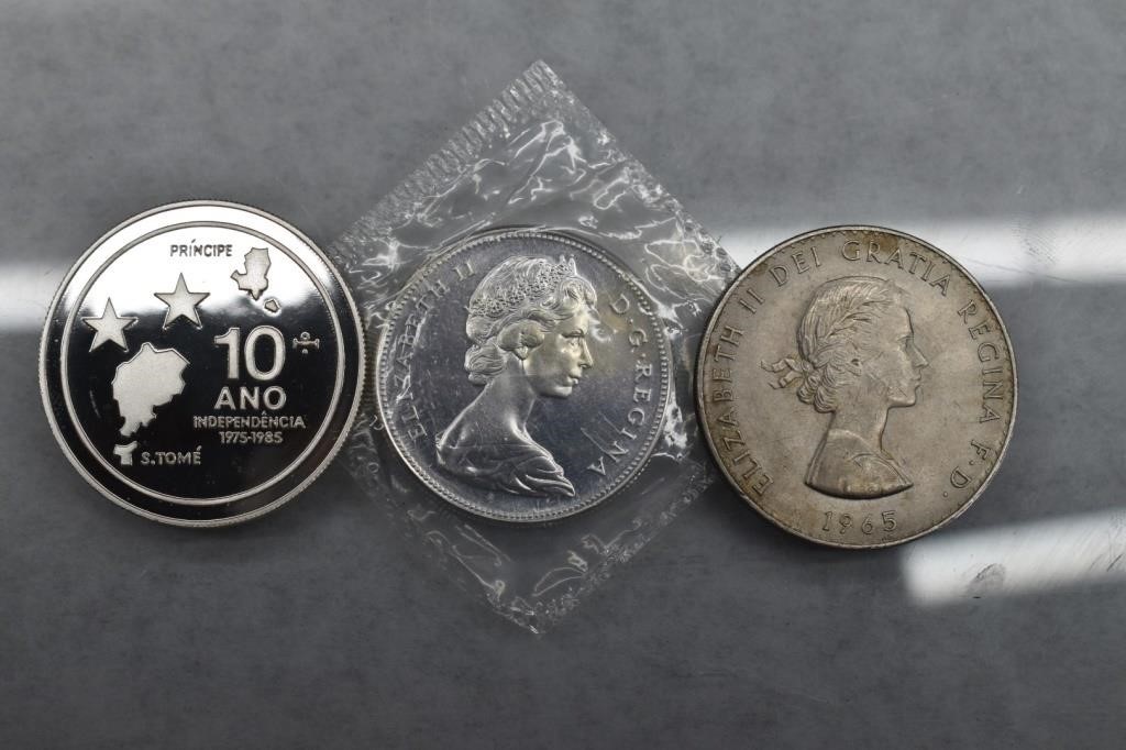 Foreign Silver coins (3)