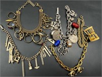 Vintage charm bracelets coro, Jan Michaels