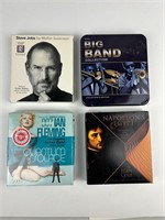 Books on CD Steve Jobs others Big Band