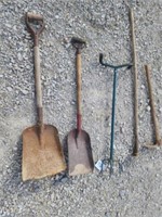 Garden tools.