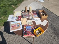 Rug making books &thread.