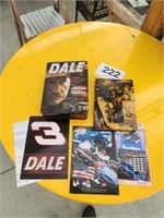 Nascar Dale Erhard tin with disc.