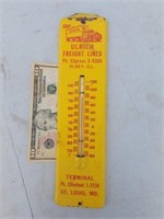 Ulrich Freight Lines  Olney Illinois  thermometer