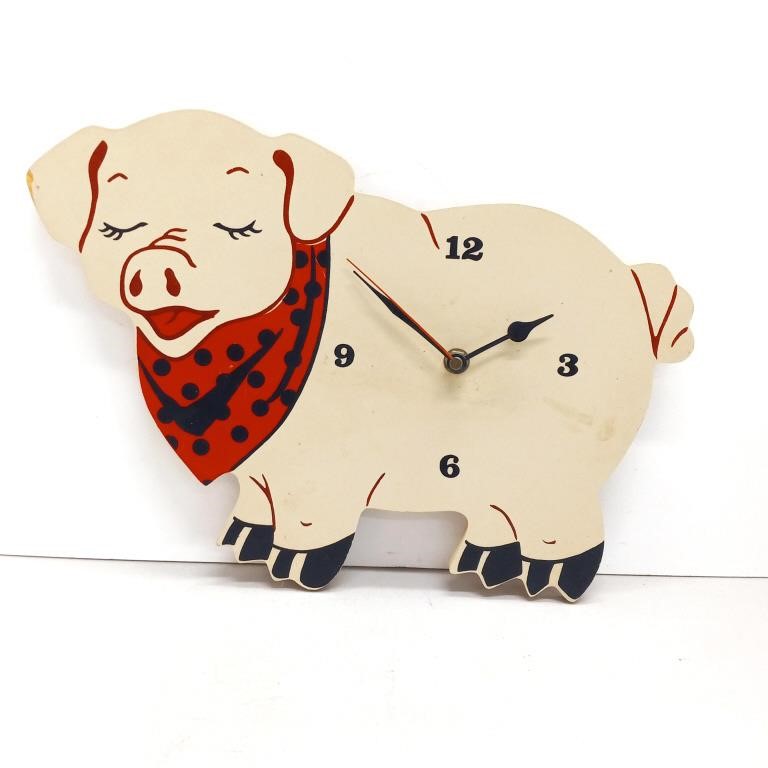 Clock - pigs don't fly, but time does