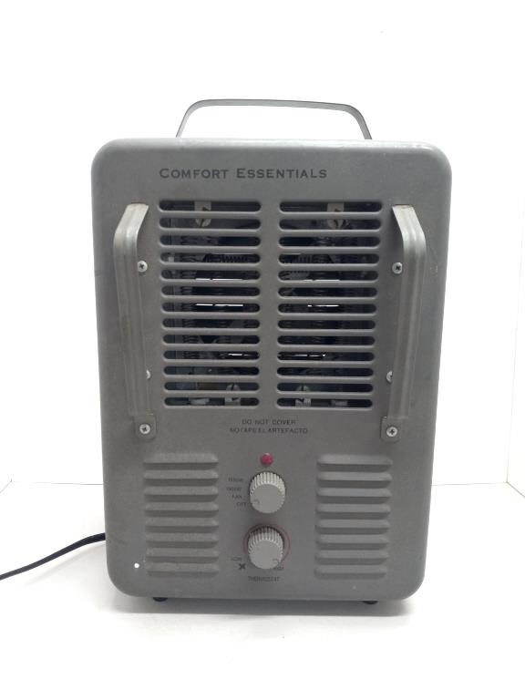 Comfort Essentials space heater tested to power on