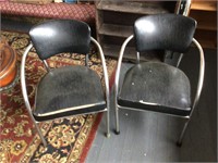 Vintage Office Chairs - Pair