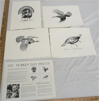 Jerry Raedeke Turkey Day Prints 111 of 300