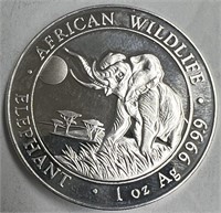 2016 African Wildlife 1 Ounce 999.9 Silver Coin