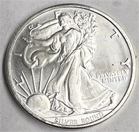 Walking Liberty 1 Ounce .999 Fine Silver Round!