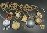 Vintage necklaces jewelry lot