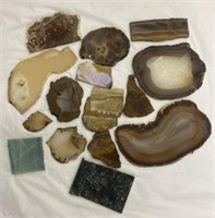 Assortment of Unique Rock Slabs