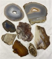 Slabs of Various Interesting Rocks