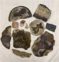Beautiful Mixed Slabs of Rocks, Includes Arrowhead