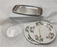 Assorted Kitchen Ware, Tiered Serving Dish