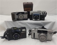 4 Cameras Incl. Canon, Nikon, Kodak, Samsung,