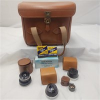 Camera Bag w/ Alpex/ Accura Lenses