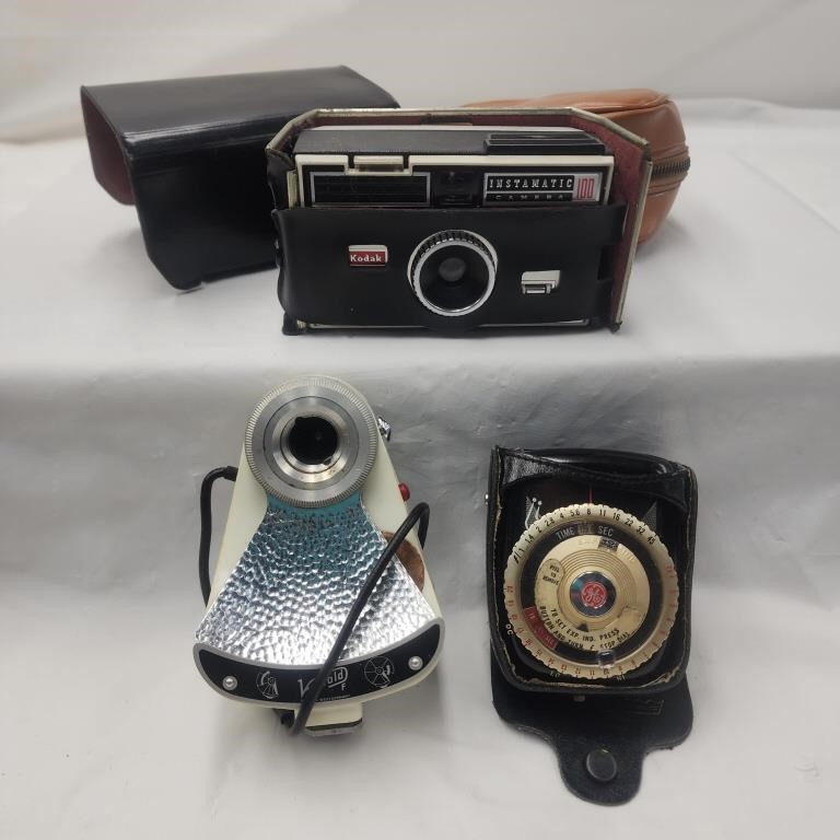Vintage Camera Gear Incl. Kodak & GE
