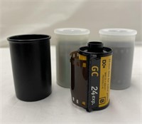 Three 35mm Films, Appear To Be Unused