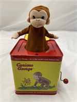 Vintage Curious George Pop Up Box