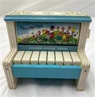 Vintage Fisher-Price Piano Toy