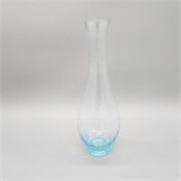 Blue Honeycomb Swirl Vase